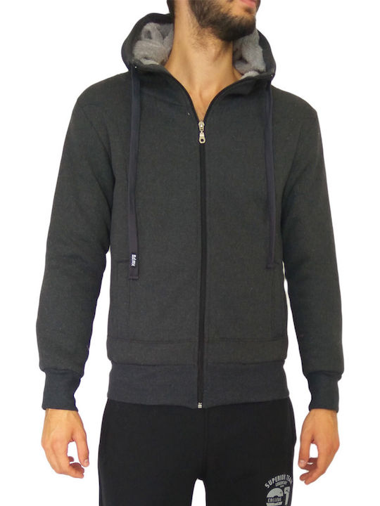 Hoodie with Charcoal Gray
