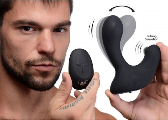 XR Alpha PRO Anal Plug with Wireless Functionality and Vibration Black