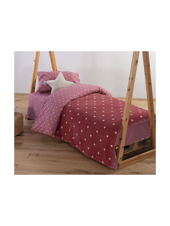 Nef-Nef Homeware Κουβέρτα Vlies 160x220cm 031669 Rosa