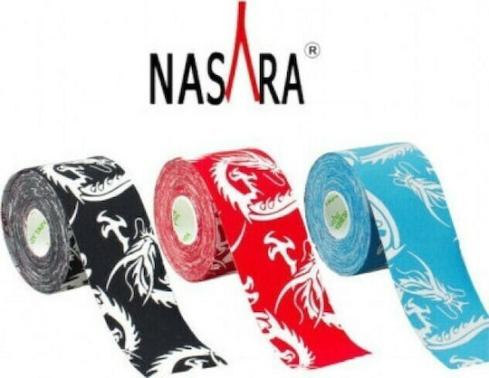 Nasara Dragon Kinesiology Tape 5cm x 5m Light Blue