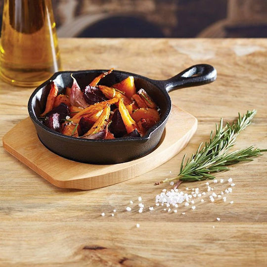 Kitchen Craft Σαγανάκι από Μαντέμι μαύρο 11cm