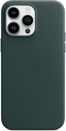 Apple Back Cover Leather Forest Green (iPhone 14 Pro Max)