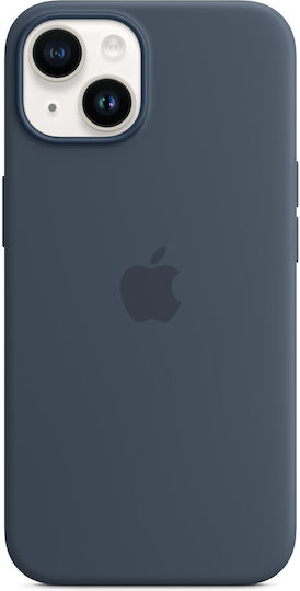 Apple Back Cover Silicone Storm Blue (iPhone 14)