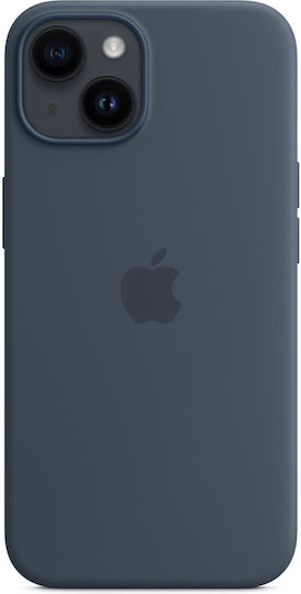 Apple Back Cover Silicone Storm Blue (iPhone 14)