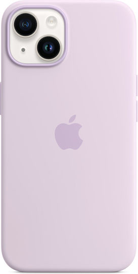 Apple Silicone Case with MagSafe Back Cover Silicone Lilac (iPhone 14)