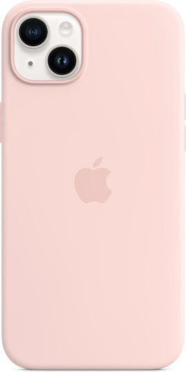 Apple Umschlag Rückseite Silikon Chalk Pink (iPhone 14 Plus)