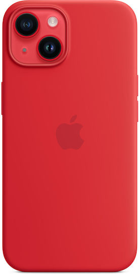 Apple Silicone Case with MagSafe Back Cover Σιλικόνης (PRODUCT) Red (iPhone 14)