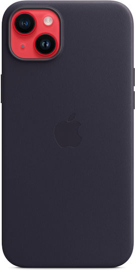 Apple Leather Case with MagSafe Back Cover Δερμάτινο Ink (iPhone 14 Plus)