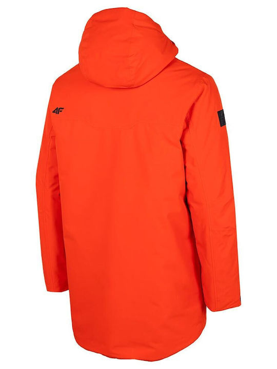Winter Jacke Parka Rot