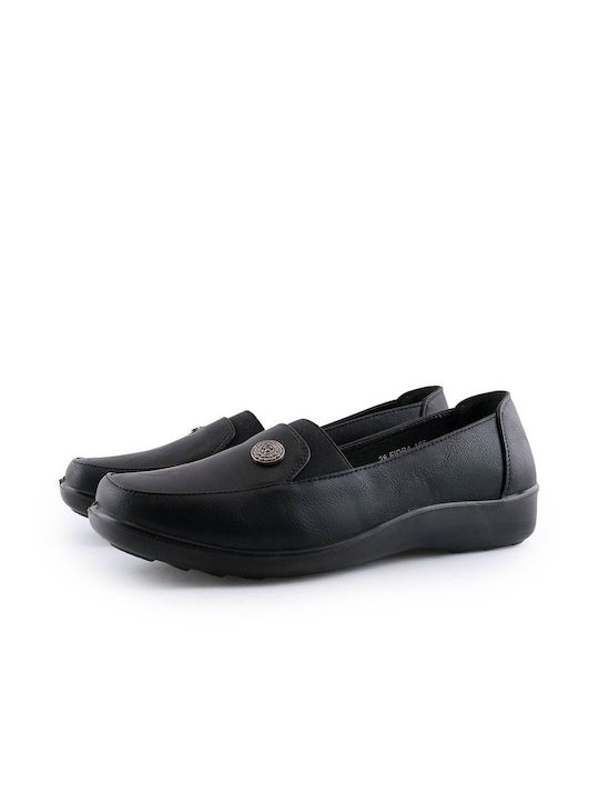 Antrin Fidra Damen Loafers in Schwarz Farbe