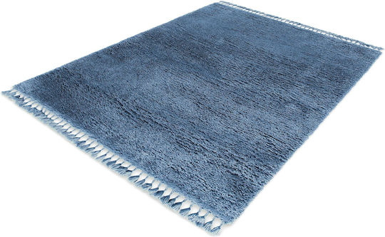 Tzikas Carpets 80067-032 με Κρόσια 133x190cm 035 Μπλε