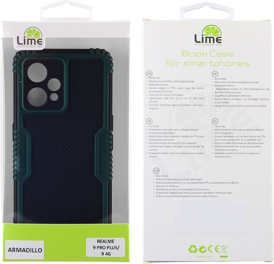 Lime Armadillo Camera Guard Back Cover Πλαστικό Πράσινο (Realme 9 / 9 Pro+)