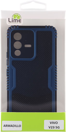 Lime Armadillo Camera Guard Back Cover Πλαστικό Μπλε (Vivo V23 5G)