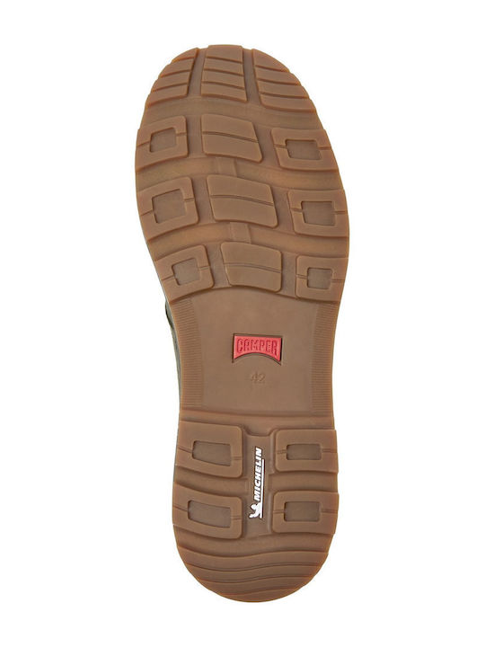 Brutus Trek Suede Χακί Ανδρικά Μποτάκια