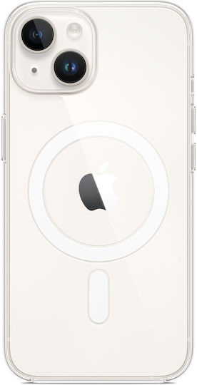 Apple Clear Case with MagSafe Back Cover Silicon / Plastic Transparent (iPhone 14)