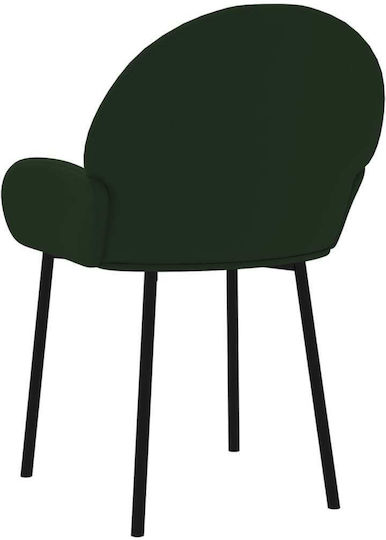 Stühle Speisesaal Dark Green 2Stück 58x57x78.5cm