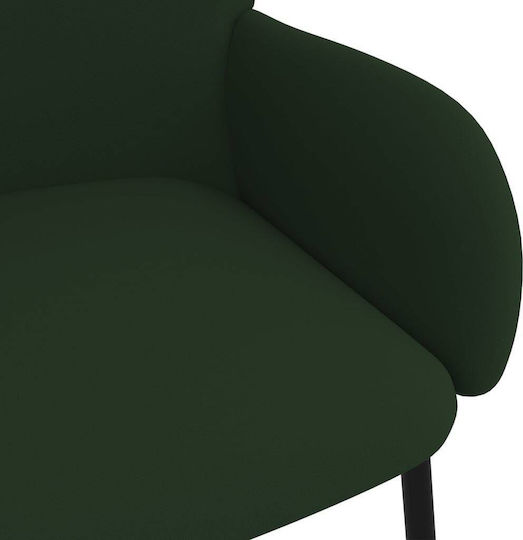 Stühle Speisesaal Dark Green 2Stück 58x57x78.5cm