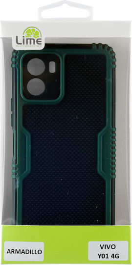 Lime Armadillo Camera Guard Back Cover Πλαστικό Πράσινο (Vivo Y01 4G)