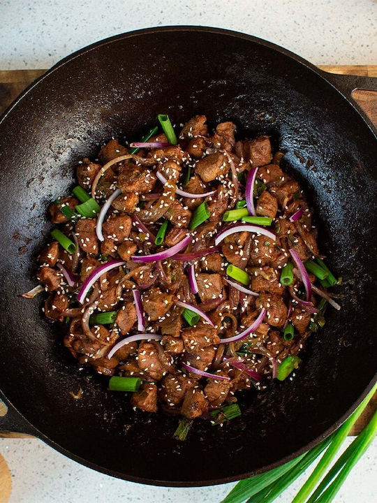 Lodge Wok από Μαντέμι 35.5cm