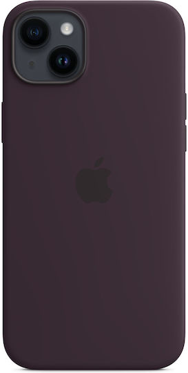 Apple Silicone Case with MagSafe Back Cover Σιλικόνης Elderberry (iPhone 14 Plus)