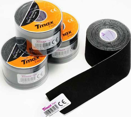 Tmax Cotton Verband 5cm x 5m Schwarz