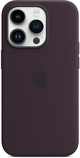 Apple Silicone Case with MagSafe Back Cover Silicone Elderberry (iPhone 14 Pro)