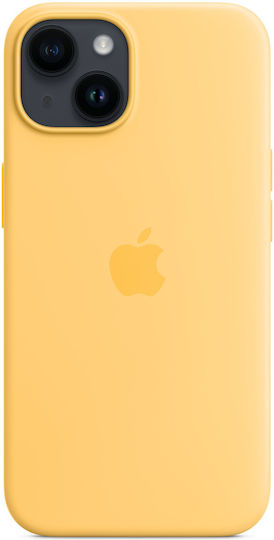 Apple Back Cover Silicon Sunglow (iPhone 14)