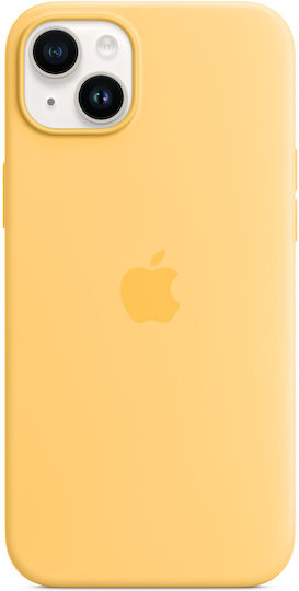 Apple Silicone Case with MagSafe Back Cover Σιλικόνης Sunglow (iPhone 14 Plus)