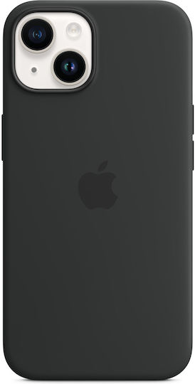 Apple Umschlag Rückseite Silikon Midnight (iPhone 14)