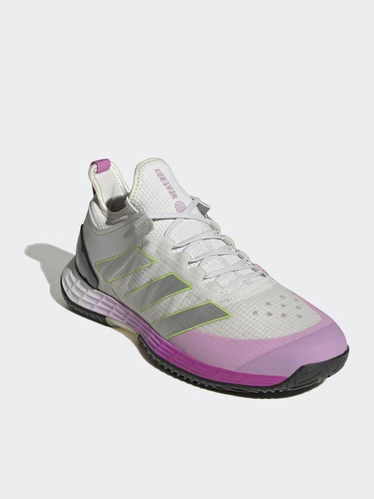 adidas Adizero Ubersonic 4 Γυναικεία Παπούτσια Τένις για Σκληρά Γήπεδα Crystal White / Silver Metallic / Pulse Lilac adidas Adizero Ubersonic 4 Γυναικεία Παπούτσια Τένις για Σκληρά Γήπεδα Crystal White / Silver Metallic / Pulse Lilac