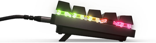 SteelSeries Apex Pro Mini Hall Effect Gaming Keyboard 60% with SteelSeries OmniPoint switches and RGB lighting (English US)