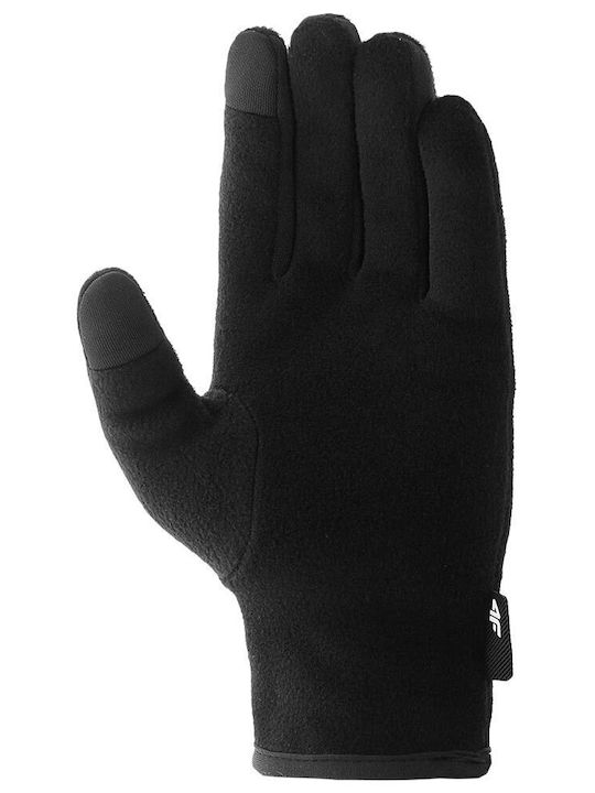 4F Schwarz Handschuhe Berührung