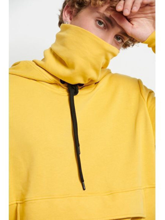 Sweatshirt with Hood Yellow