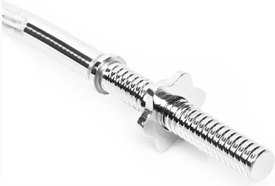 Spokey Aketon ​Στραβόμπαρα Φ28mm Μήκους 120cm με Βιδωτά Κολάρα