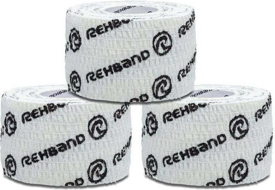 Rehband RX Athletic Power-Wrap Hookgrip Tape Ελαστικές Αυτοκόλλητες Αθλητικές Ταινίες 3.8cm x 4.5m 3τμχ