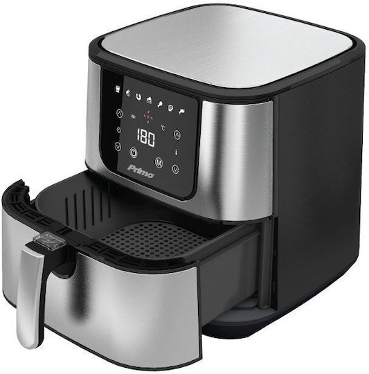 Primo Air Fryer 5.5lt Ασημί PRAF-40403
