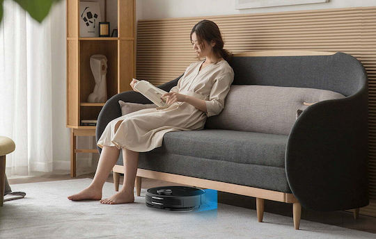 Viomi V2 Max Robot Vacuum Cleaner with Laser Mapping and Suction Power 2400Pa Gray
