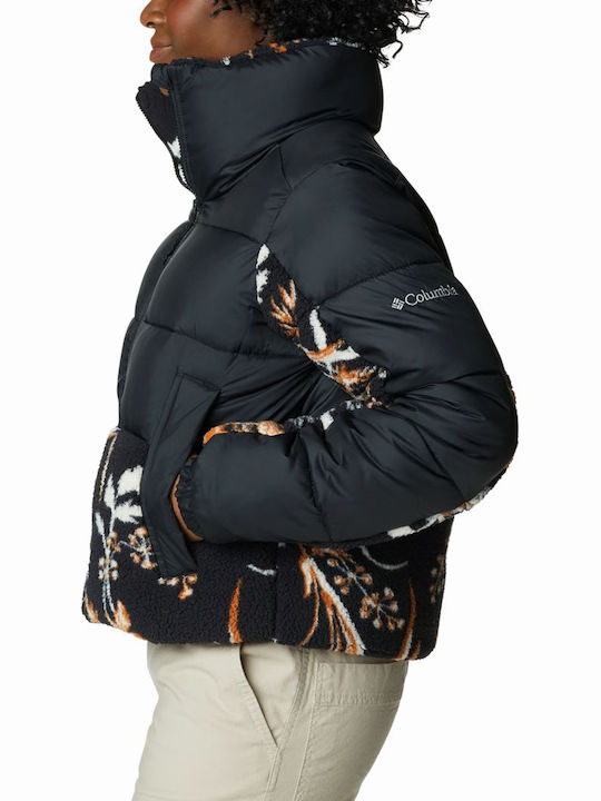 Leadbetter Point™ Women's for hiking Short Puffer Jacket for Winter Black