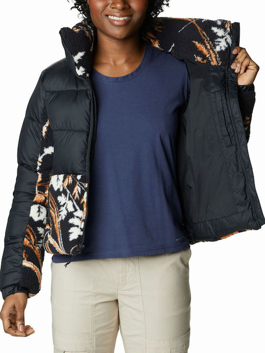 Leadbetter Point™ Women's for hiking Short Puffer Jacket for Winter Black