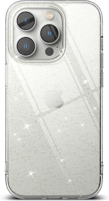 Ringke Air Back Cover Σιλικόνης Glitter Clear (iPhone 14 Pro Max)