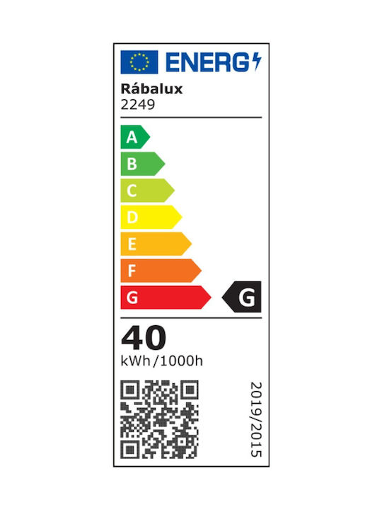 Rabalux Triton Modernă Metalică Plafonieră de tavan cu LED integrat în culoarea Argint 51buc Argint