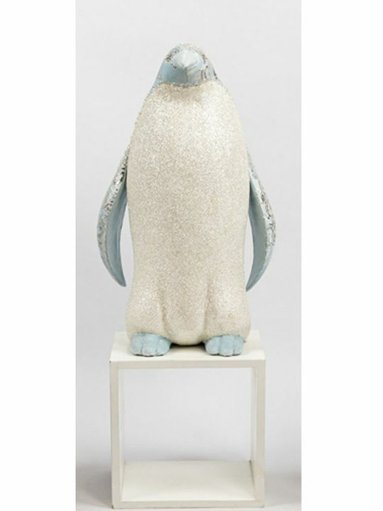 Iliadis Christmas Plastic Figure Penguin Light Blue Height 60cm