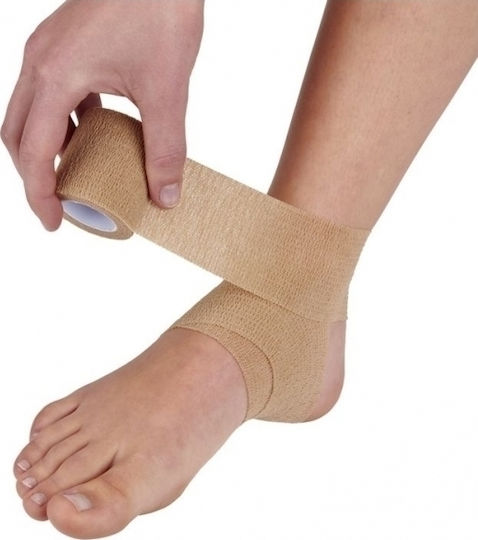 Mueller M Lastic Elastic Autoaderentă Bandaj 5cm x 4.5m Bej