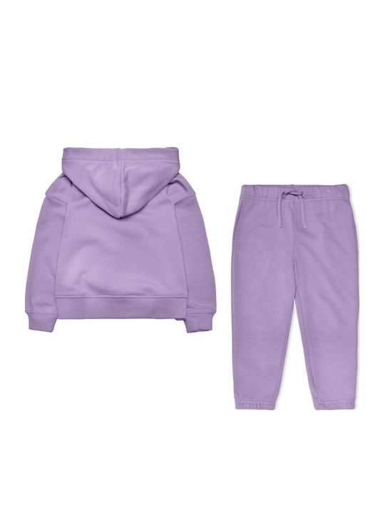 Kinder Sweatpants Set - Jogginganzug Flieder 2Stück
