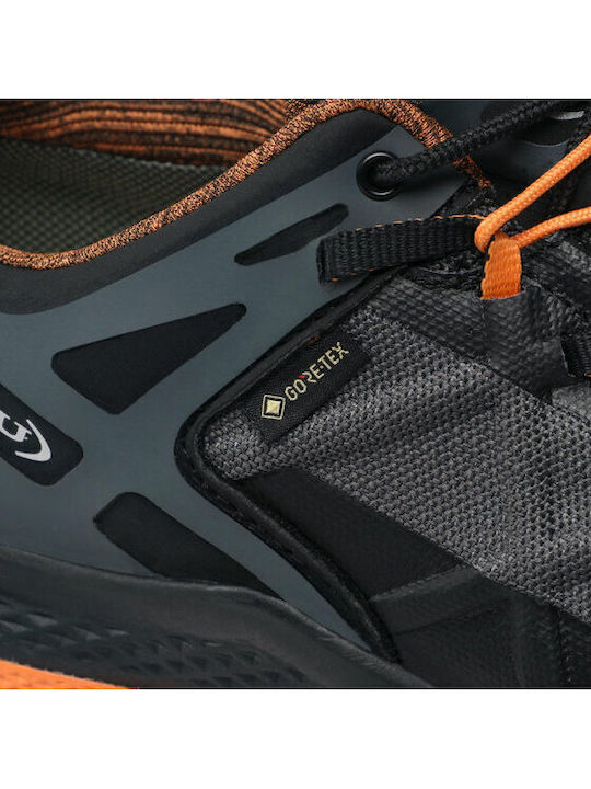 Aku ROCKET DFS GTX Ανδρικά Ορειβατικά Παπούτσια Αδιάβροχα με Μεμβράνη Gore-Tex Μαύρα