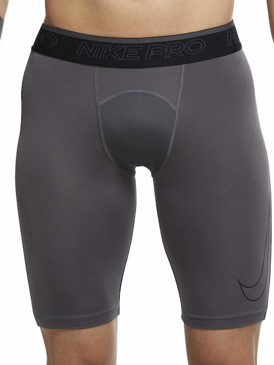 Nike Pro Dri-Fit Men's Sports Short Leggings Gray