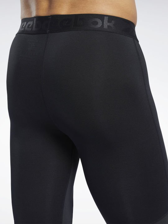 Reebok Workout Ready Compression Мъжки Спортни Клинове Компресия Дълга Черен