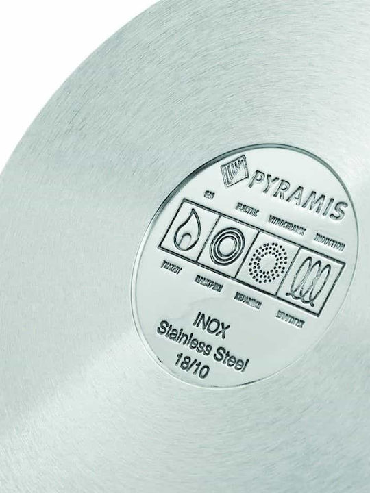 Pyramis Classic Τηγάνι από Ανοξείδωτο Ατσάλι 20cm