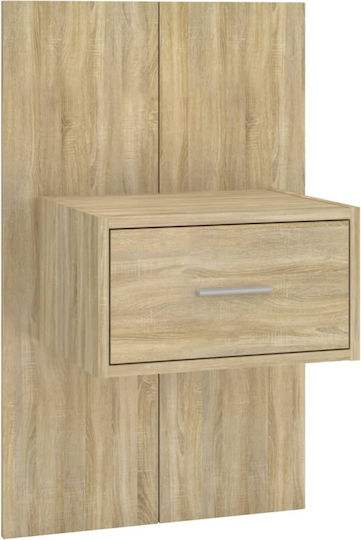 Κομοδίνα Ξύλινα Sonoma 2τμχ 48.5x32.5x80cm