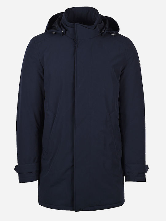 Winter Jacke Parka Marineblau
